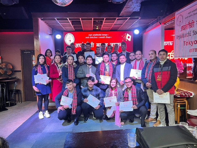 अर्घाखाँची समाज जापानको पाँचौँ अधिबेशन सम्पन्न, अध्यक्षमा कृष्ण केसी चयन