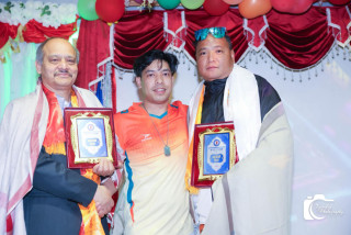 खेलकुदको संरक्षण र संवर्द्धनमा पुर्‍याएको योगदानको कदर गर्दै नेपाल युथ स्पोर्ट्स क्लब जापानले गर्‍यो दुई ब्यक्तित्वलाई सम्मान